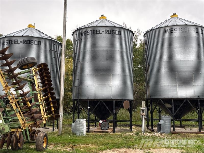 Westeel-Rosco 146 +/- 2300 bu 6 Ring Hopper Grain Processering och lagring av skörd - Övrigt