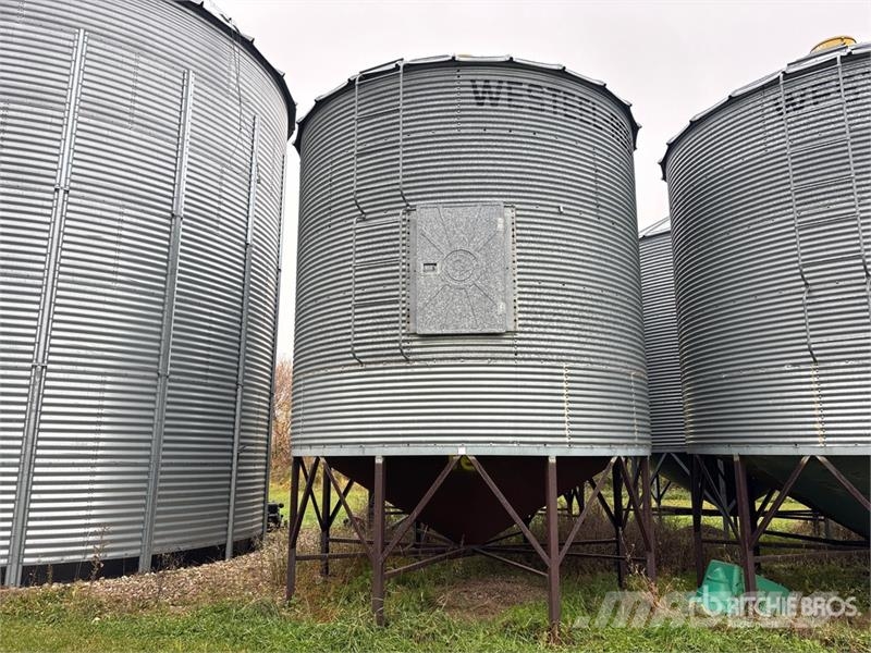 Westeel-Rosco +/- 1800 bu 5 Ring Hopper Grain Bin Saagi töötlemise ja ladustamise seadmed - Muud