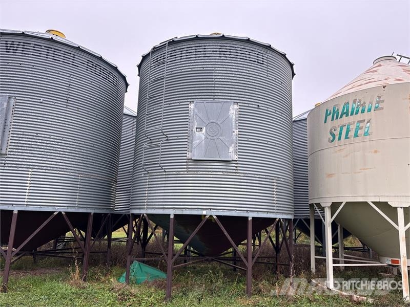 Westeel-Rosco +/- 1800 bu 5 Ring Hopper Grain Bin Foredlings- og lagerhåndteringsutstyr - Annet