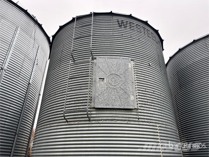 Westeel-Rosco +/- 1800 bu 5 Ring Hopper Grain Bin Saagi töötlemise ja ladustamise seadmed - Muud
