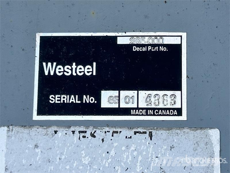  Westeel-Rosco +/- 2000 bu 6 Ring Hopper Grain Bin Crop processing and storage units/machines - Others