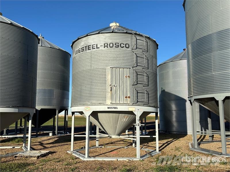  Westeel-Rosco +/- 2000 bu 4 Ring Hopper Grain Bin وحدات / آلات معالجة المحاصيل وتخزينها - أخرى