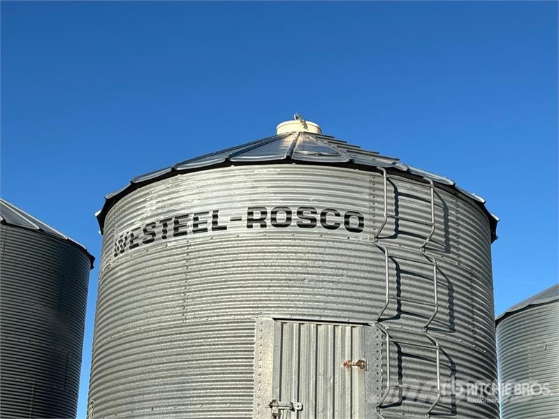 Westeel-Rosco +/- 2000 bu 4 Ring Hopper Grain Bin وحدات / آلات معالجة المحاصيل وتخزينها - أخرى