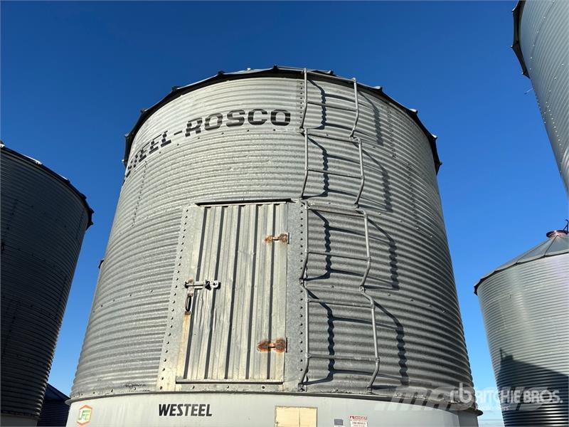  Westeel-Rosco +/- 2000 bu 4 Ring Hopper Grain Bin وحدات / آلات معالجة المحاصيل وتخزينها - أخرى