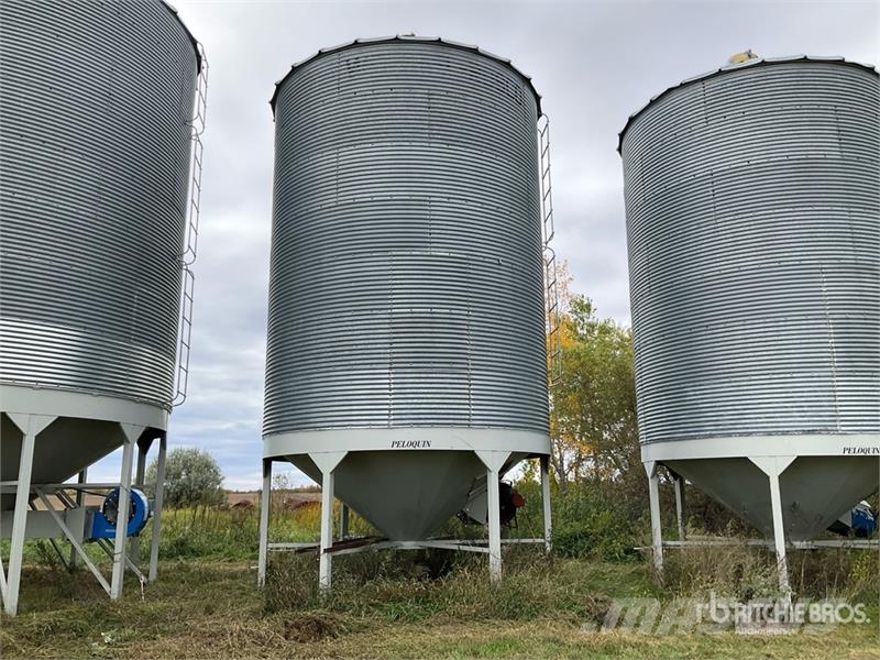  Westeel-Rosco +/- 2350 bu 7 Ring Hopper Grain Bin وحدات / آلات معالجة المحاصيل وتخزينها - أخرى