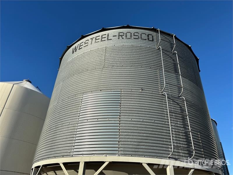  Westeel-Rosco +/- 3700 bu 5 Ring Hopper Grain Bin وحدات / آلات معالجة المحاصيل وتخزينها - أخرى