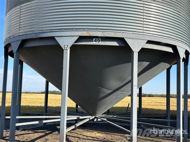  Westeel Rosco +/- 4700 bu 6 Ring Grain Bin Derliaus apdirbimas ir sandėliavimas/technika - Kita
