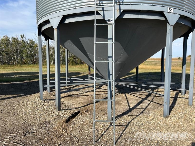  Westeel Rosco +/- 4700 bu 6 Ring Grain Bin Derliaus apdirbimas ir sandėliavimas/technika - Kita