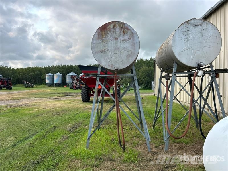 Westeel Rosco 600 gal Skid Mounted Steel Fuel Tank Depósitos de combustible y aditivos