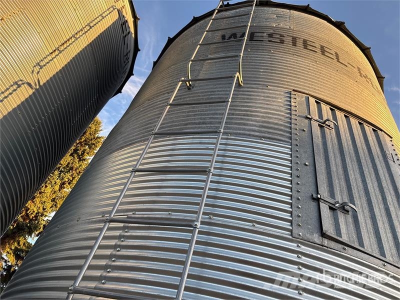  Westeel Roscoe +/- 2000 bu 6 Ring Hopper Grain Bin Sonstige Ernte Verarbeitung und -lagerung