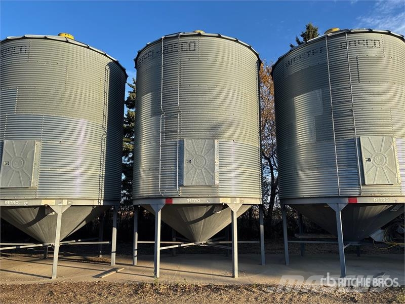  Westeel Roscoe +/- 2100 bu 6 Ring Hopper Grain Bin وحدات / آلات معالجة المحاصيل وتخزينها - أخرى