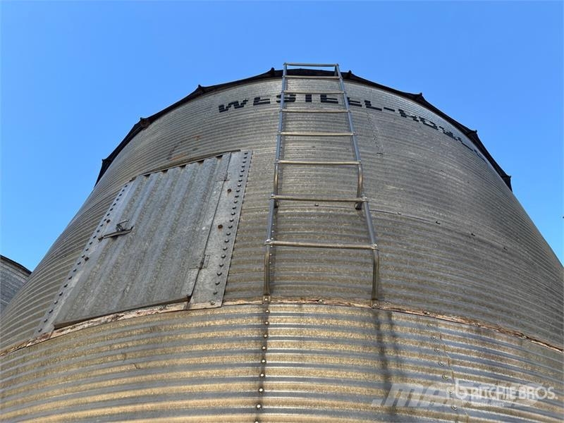  Westeel Roscoe +/- 3700 bu 5 Ring Hopper Grain Bin وحدات / آلات معالجة المحاصيل وتخزينها - أخرى