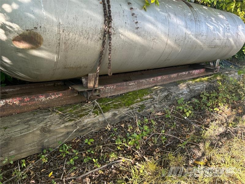 Western 1000 gal Skid Mounted Propane Fuel Tank Kraftstoff- und Zusatzstoffbehälter