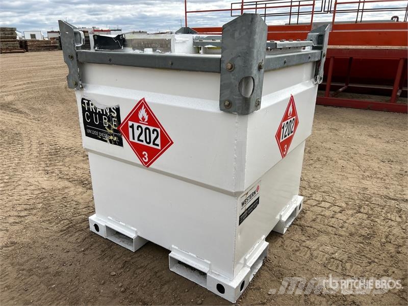 Western 1000 L Steel Trans Cube Fuel Tank Kraftstoff- und Zusatzstoffbehälter