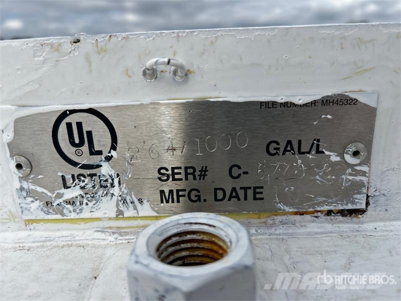 Western 1000 L Steel Trans Cube Fuel Tank Kraftstoff- und Zusatzstoffbehälter