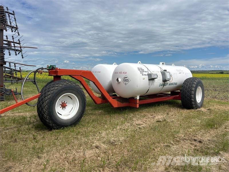 Western 2000 gal NH3 Tank Farm machinery