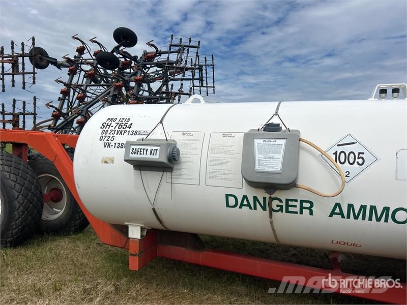 Western 2000 gal NH3 Tank Farm machinery