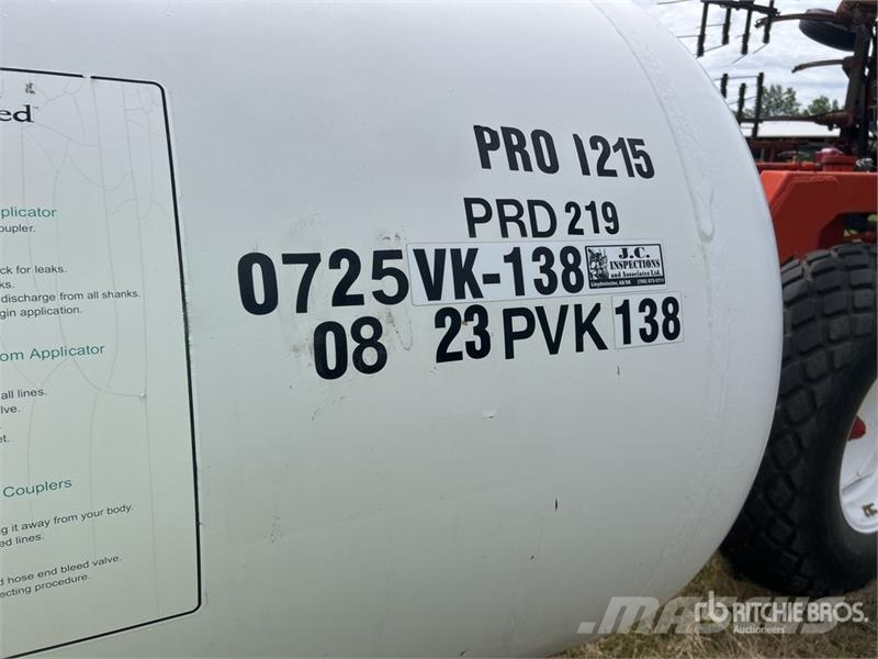 Western 2000 gal NH3 Tank Farm machinery