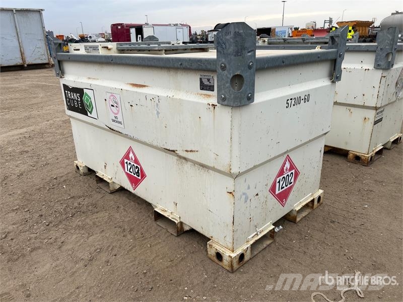 Western 2000 L Skid Mounted Steel Fuel Tank Degalų ir priedų talpyklos
