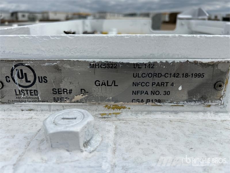 Western 2000 L Steel Trans Cube Fuel Tank Kraftstoff- und Zusatzstoffbehälter