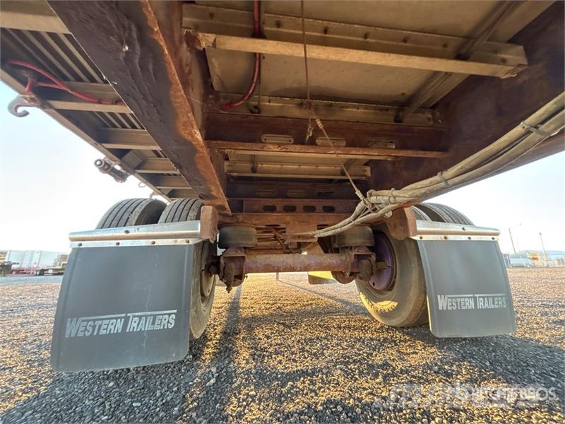 Western 48 ft T/A Flatbed Trailer Επίπεδες/πλευρικώς ανοιγόμενες ρυμούλκες
