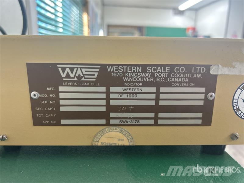 Western Scale 24 ft x 10 ft Truck Scale معدات البناء - غير ذلك