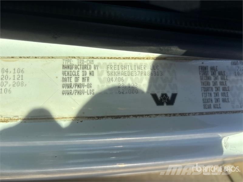 Western Star 4900 105 bbl 6x4 T/A Tanker Truck Cisterna