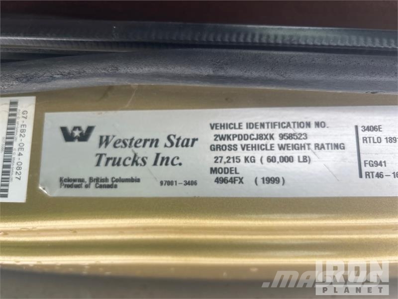 Western Star 4900 6x4 T/A Day Cab Truck Tractor Motrici e Trattori Stradali
