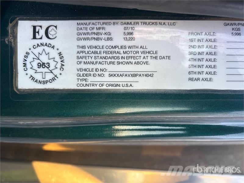 Western Star 4900 6x4 T/A Sleeper Truck Tractor Motrici e Trattori Stradali