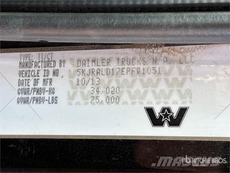 Western Star 4900 8x6 Sleeper Winch Truck Recovery vehicles