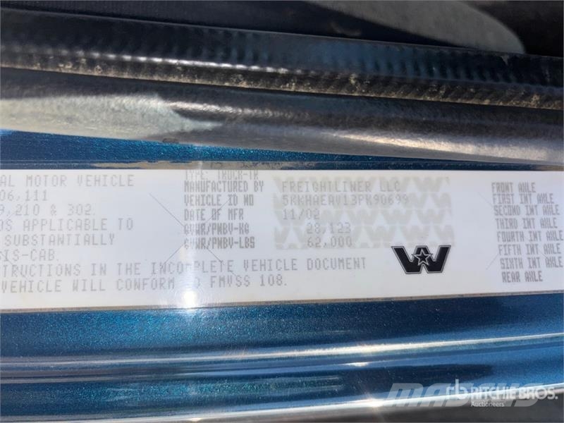 Western Star 4900 FA 6x4 T/A Day Cab Truck Tractor Motrici e Trattori Stradali