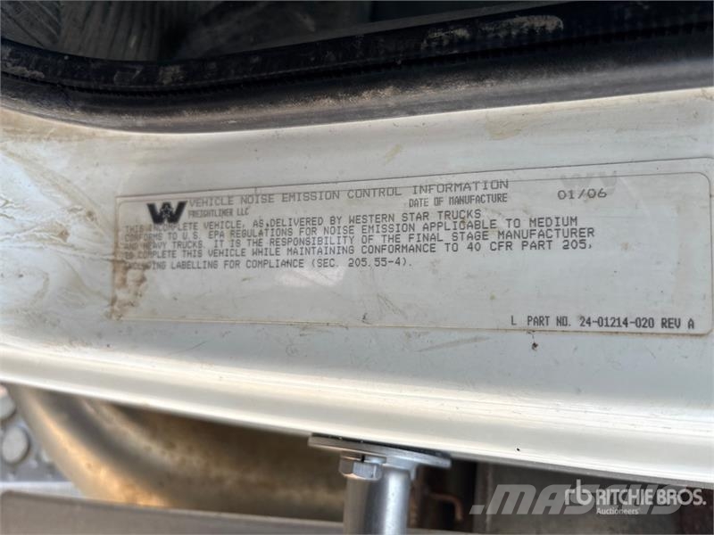 Western Star 4900FA 6x4 Mud Mixing Truck 其他货车