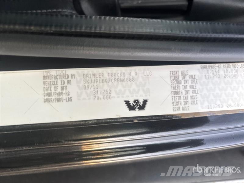 Western Star 4900SA 6x4 Sleeper Winch Truck Evakuators ar manipulatoru