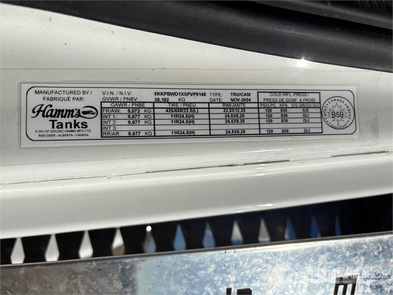 Western Star 49X 22009 L 8x6 Water Truck 水車