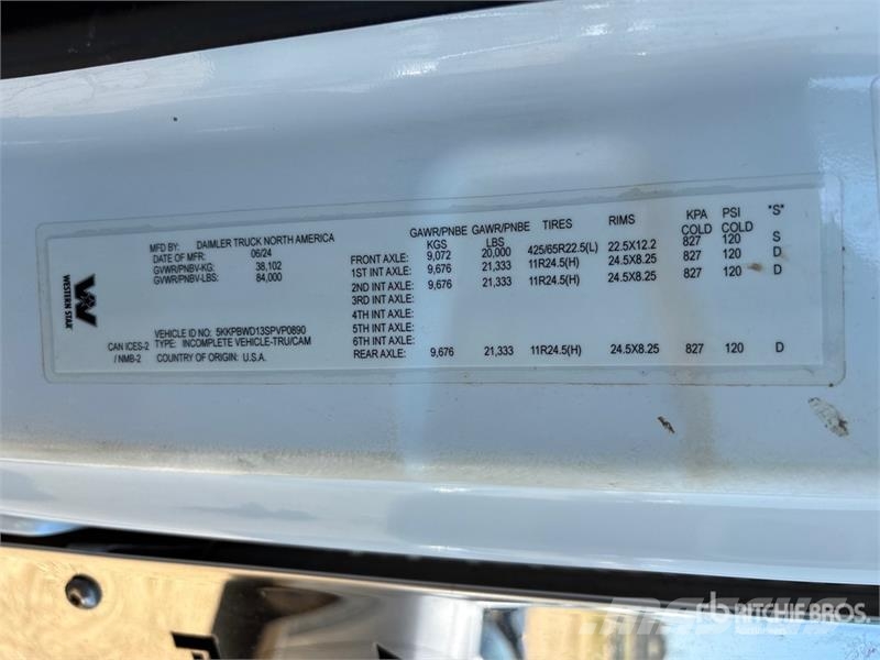 Western Star 49X 22009 L 8x6 Water Truck 水車