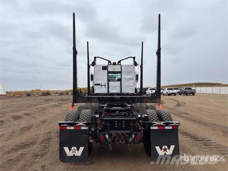 Western Star 49X 8x6 Short Wood Log Truck شاحنات أشجار
