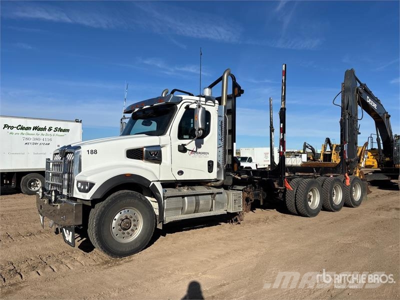 Western Star 49X 8x6 Short Wood Log Truck Transportes de madera