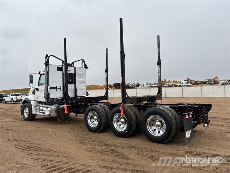 Western Star 49X 8x6 Short Wood Log Truck شاحنات أشجار