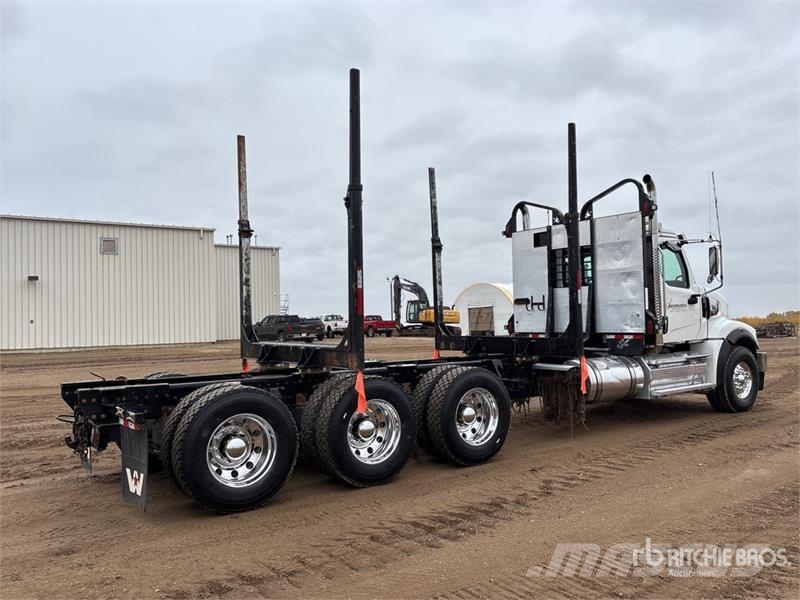 Western Star 49X 8x6 Short Wood Log Truck شاحنات أشجار