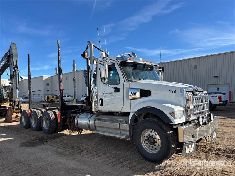 Western Star 49X 8x6 Short Wood Log Truck Transportes de madera