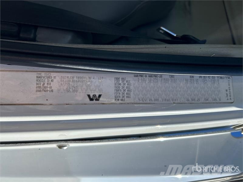 Western Star 5700 6x4 T/A Day Cab Truck Tractor (Inoperable) 트랙터 유닛