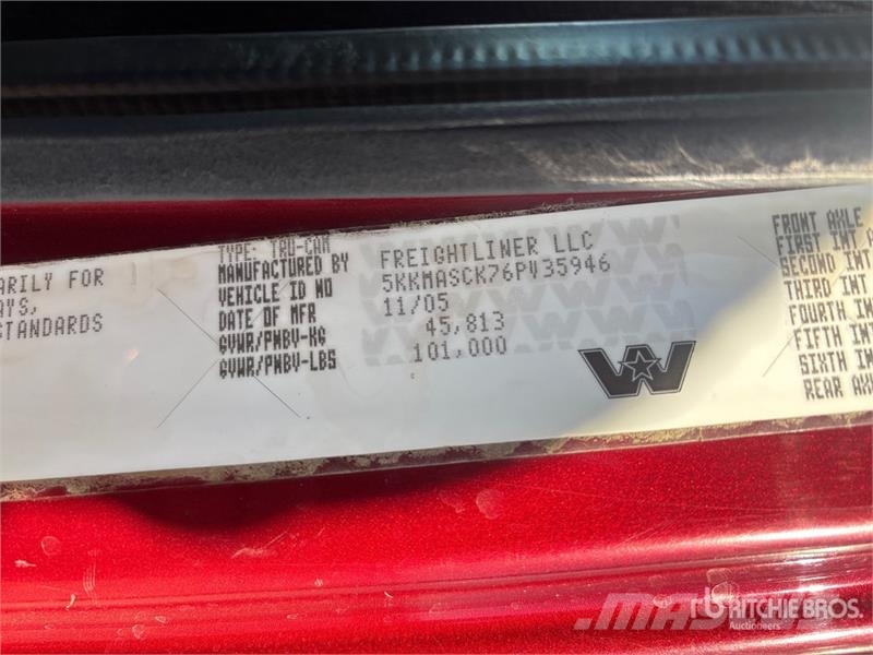 Western Star 6900XD Forarbejdningsudstyr