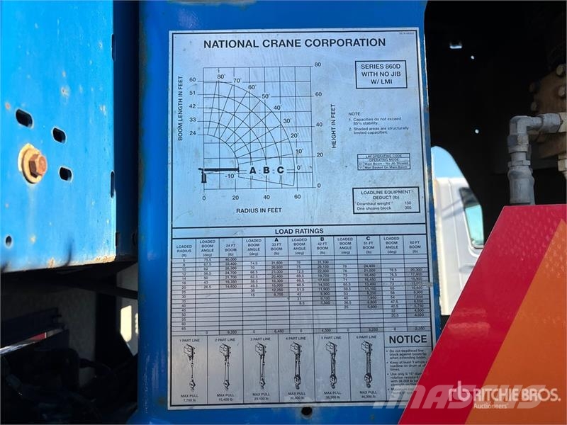 Western Star 800 DU 23 ton Straight Boom on Western Star 4900SA Autogru