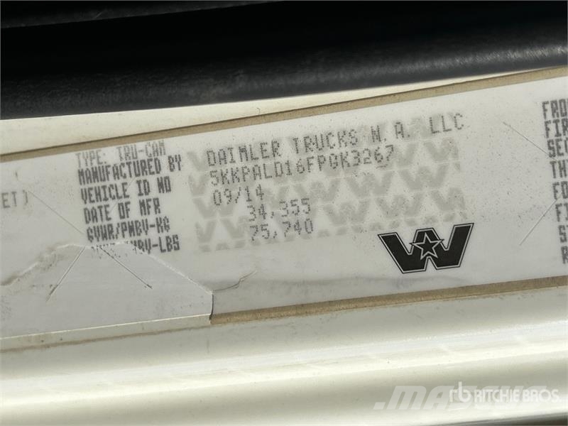 Western Star 8x6 Sleeper Tri/A Dump Truck 덤프 트럭
