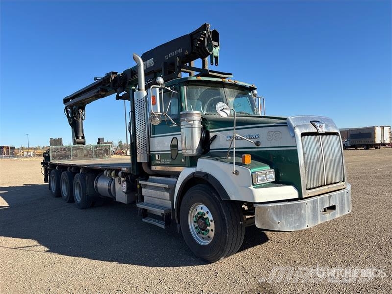 Western Star Hiab XS 435K HiPro 9000 lb on Western Star 4900SB Darus teherautók