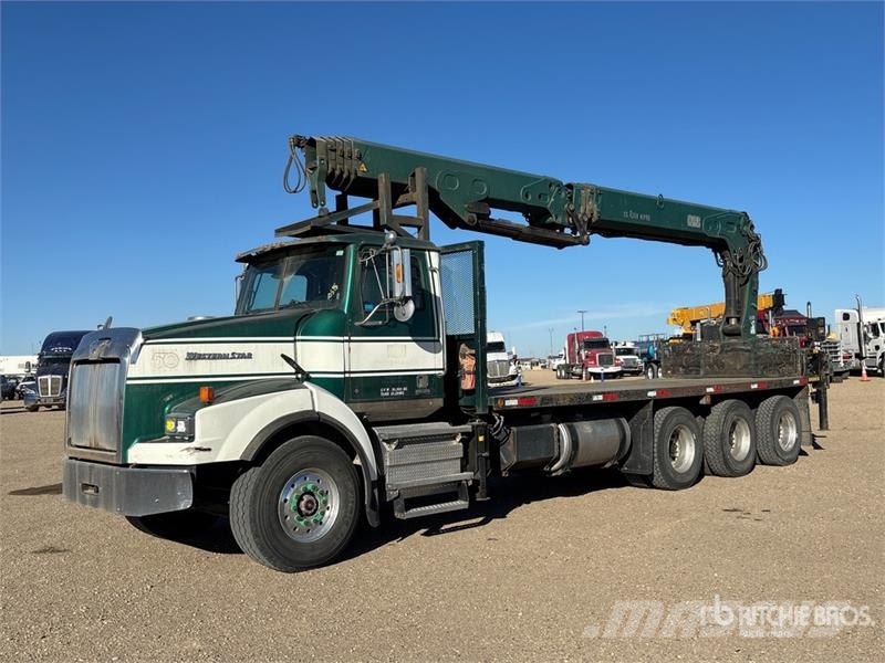 Western Star Hiab XS 435K HiPro 9000 lb on Western Star 4900SB Darus teherautók