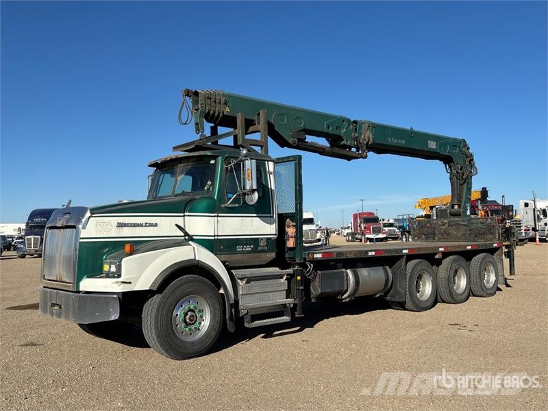 Western Star Hiab XS 435K HiPro 9000 lb on Western Star 4900SB Darus teherautók