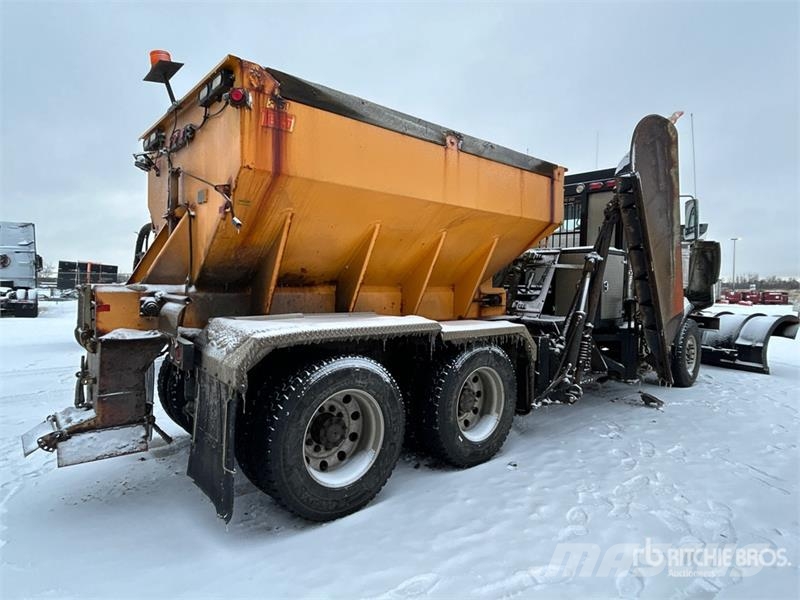 Western Star W4900 6x4 Snow Plow Truck Pilsētas atkritumvedēji