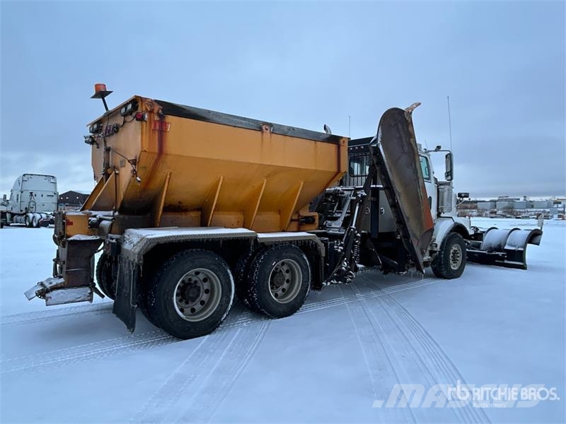 Western Star W4900 6x4 Snow Plow Truck Pilsētas atkritumvedēji