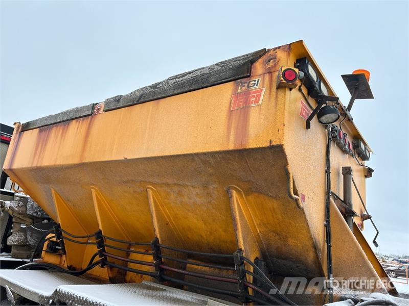 Western Star W4900 6x4 Snow Plow Truck Pilsētas atkritumvedēji